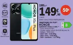 E.Leclerc HONOR X5C PLUS offre