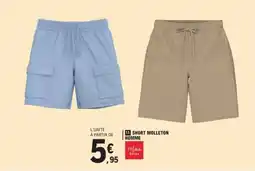 E.Leclerc Short Molleton Homme offre