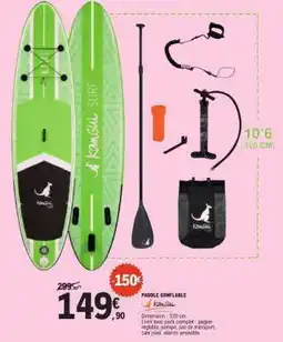 E.Leclerc Paddle gonflable offre