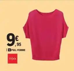 E.Leclerc Pull femme offre