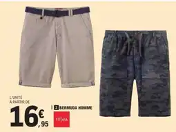 E.Leclerc Bermuda Homme offre