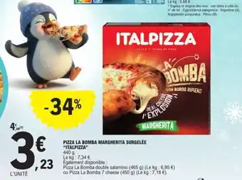 PIZZA LA BOMBA MARGHERITA SURGELÉE