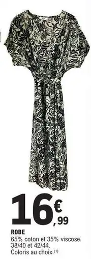 E.Leclerc Robe offre