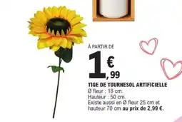 E.Leclerc TIGE DE TOURNESOL ARTIFICIELLE offre