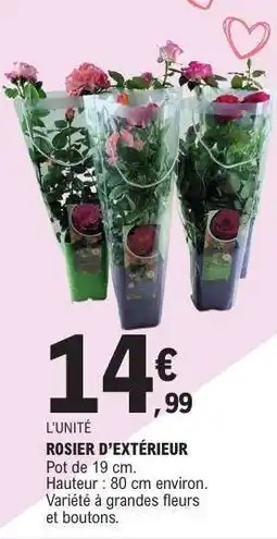 E.Leclerc ROSIER D’EXTÉRIEUR offre