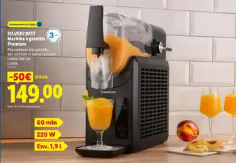 Lidl SILVERCREST Machine à granités Premium offre