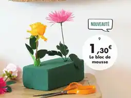 E.Leclerc Bloc de mousse verte offre