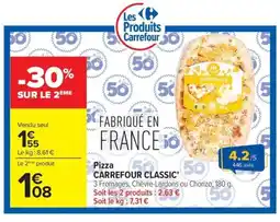 Carrefour CARREFOUR CLASSIC Pizza offre