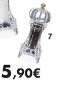 E.Leclerc Moulin à poivre en inox et acrylique offre