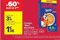 Carrefour KELLOGG'S Céréales Maxi offre