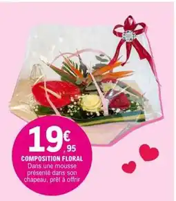 E.Leclerc COMPOSITION FLORAL offre
