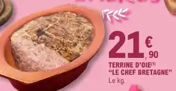 E.Leclerc TERRINE D’OIE “LE CHEF BRETAGNE” offre