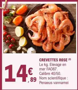 E.Leclerc CREVETTES ROSE offre