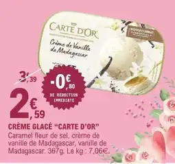 E.Leclerc CRÈME GLACÉ “CARTE D’OR” offre