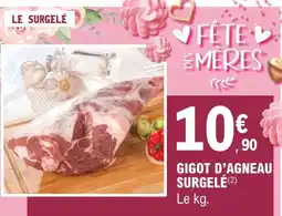 E.Leclerc GIGOT D'AGNEAU SURGELÉ offre