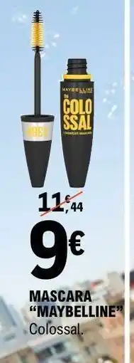 E.Leclerc Mascara Maybelline offre