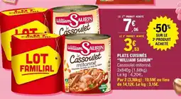 E.Leclerc Plats cuisinés 'William Saurin' offre