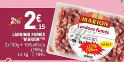 E.Leclerc LARDONS FUMES “MARION” offre