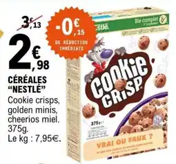 E.Leclerc CÉRÉALES “NESTLÉ” offre