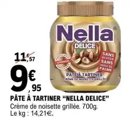 E.Leclerc PÂTE À TARTINER “NELLA DELICE” offre