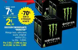 E.Leclerc Boisson Energissante Monster offre
