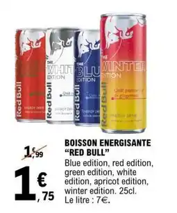 E.Leclerc Boisson énergisante 'Red Bull' offre