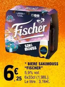 E.Leclerc Bière Sakimouss Fischer offre