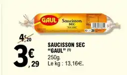 E.Leclerc SAUCISSON SEC “GAUL” offre