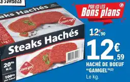 E.Leclerc Haché de boeuf Gamgel offre