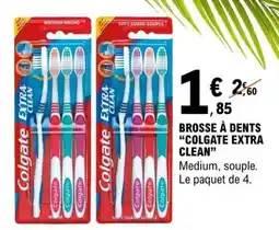 E.Leclerc Brosse à dents 'Colgate Extra Clean' offre