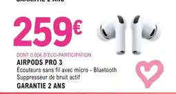 E.Leclerc Airpods Pro 3 offre