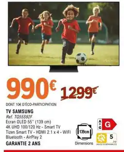 E.Leclerc TV “SAMSUNG” offre