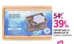 E.Leclerc COFFRET BOIS 12 AQUARELLES LB offre