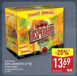 ALDI DESPERADOS Bière aromatisée offre