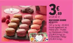 E.Leclerc MACARONS BONNE FÊTE offre
