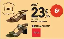 E.Leclerc Sandale femme offre