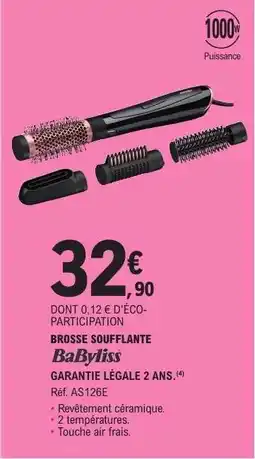 E.Leclerc Brosse soufflante BaByliss offre