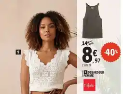 E.Leclerc 9 DEBARDEUR FEMME offre