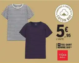 E.Leclerc TEE-SHIRT HOMME BIO offre