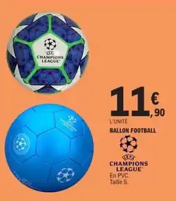 E.Leclerc Ballon Football offre