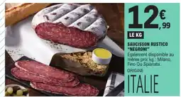 E.Leclerc Saucisson Rustico Negroni offre