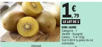 Kiwi jaune