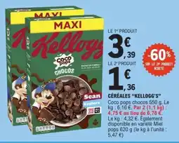 E.Leclerc Cereales Kellogg's offre