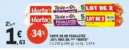 E.Leclerc Tarte en Or Feuilletée offre