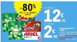 E.Leclerc Lessive Capsules Ariel offre