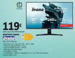 E.Leclerc Iiyama Moniteur gaming offre