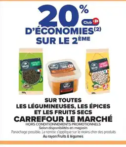 Carrefour Sur toutes hors conditionnements promotionnels selon disponibilités en magasin offre