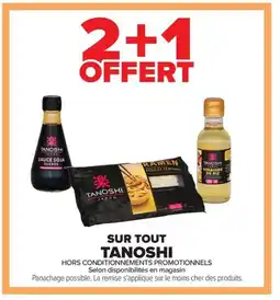 Carrefour TANOSHI offre