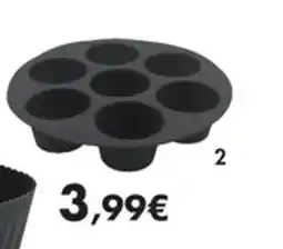 E.Leclerc Moule 7 muffins en silicone spécial friteuse à air offre