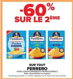 Carrefour FERRERO offre